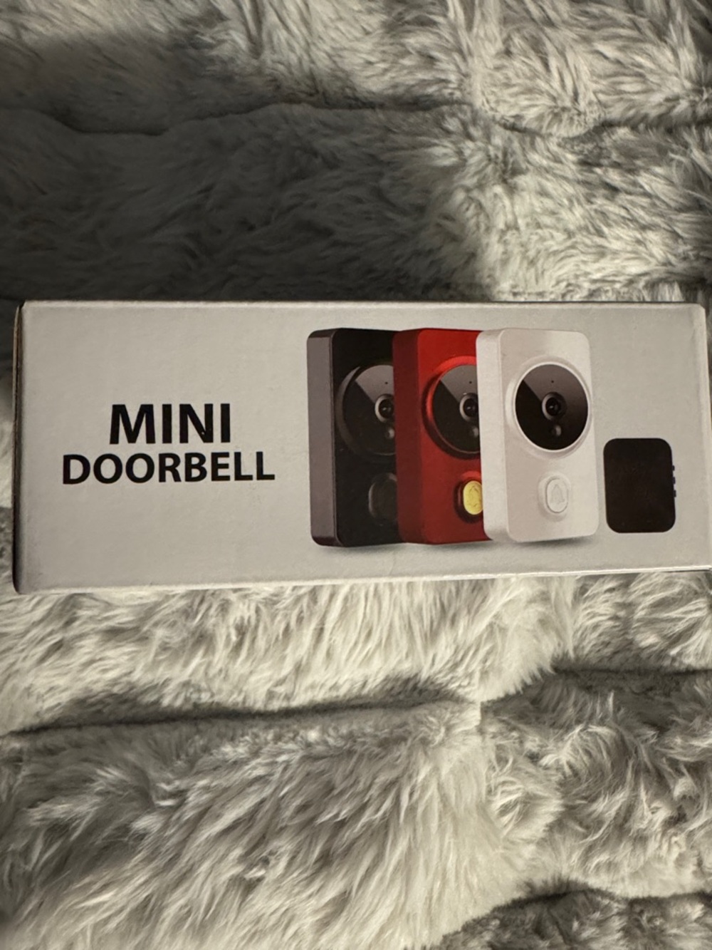 Mini Doorbell Camera in Red (Shown) - Picture 3 of 4